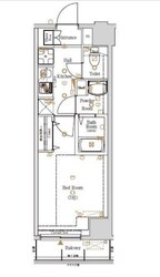 新富町駅 徒歩2分 3階の物件間取画像